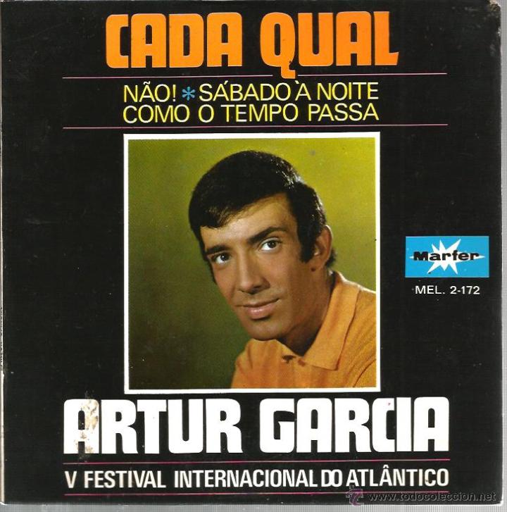 Discos de vinilo: EP ARTUR GARCIA : CADA QUAL + 3 - Foto 1
