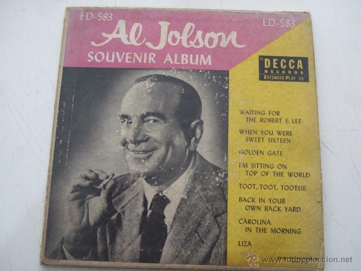 Discos de vinilo: AL JOLSON - Foto 1
