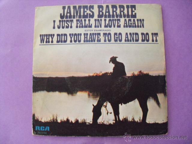 Discos de vinilo: JAMES BARRIE. SINGLE. - Foto 1
