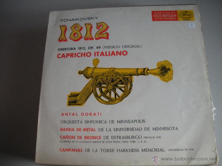 Discos de vinilo: MAGNIFICO LP DE - TCHAIKOVSKY - 1812 - - Foto 1