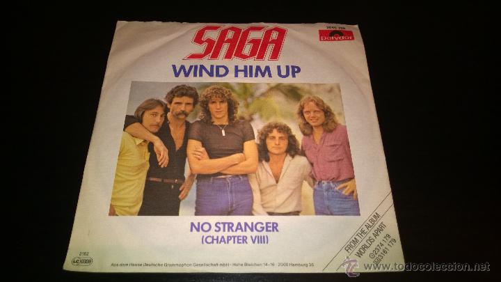 Discos de vinilo: SAGA - WIND HIM UP / NO STRANGER (CHAPTER VIII) - Foto 1
