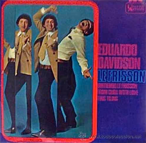 Discos de vinilo: EDUARDO DAVIDSON, LE FRISSON - SINGLE ORIGINAL ESPA&Ntilde;A - Foto 1