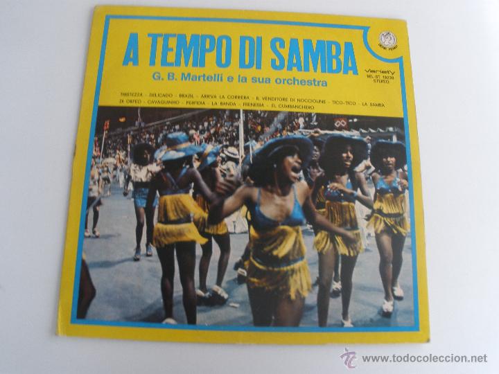 Discos de vinilo: G. B. Martelli E La Sua Orchestra ?&ndash; A Tempo Di Samba - Foto 1