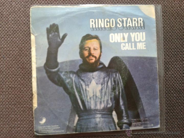 Discos de vinilo: RINGO STARR SINGLE ONLY YOU - Foto 2