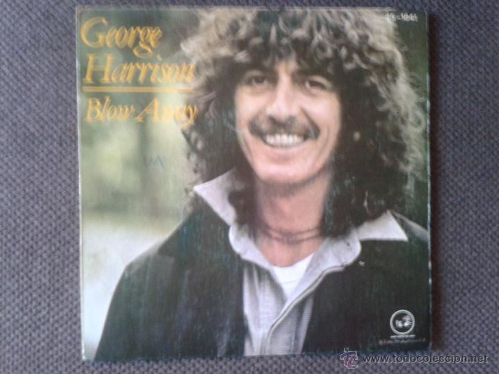 Discos de vinilo: GEORGE HARRISON SINGLE BLOW AWAY - Foto 1