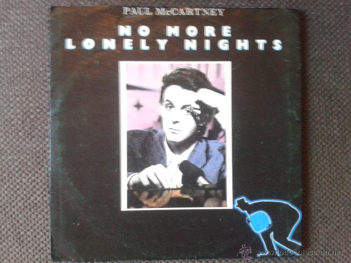 Discos de vinilo: PAUL MCCARTNEY SINGLE NO MORE LONELY NIGHTS - Foto 1