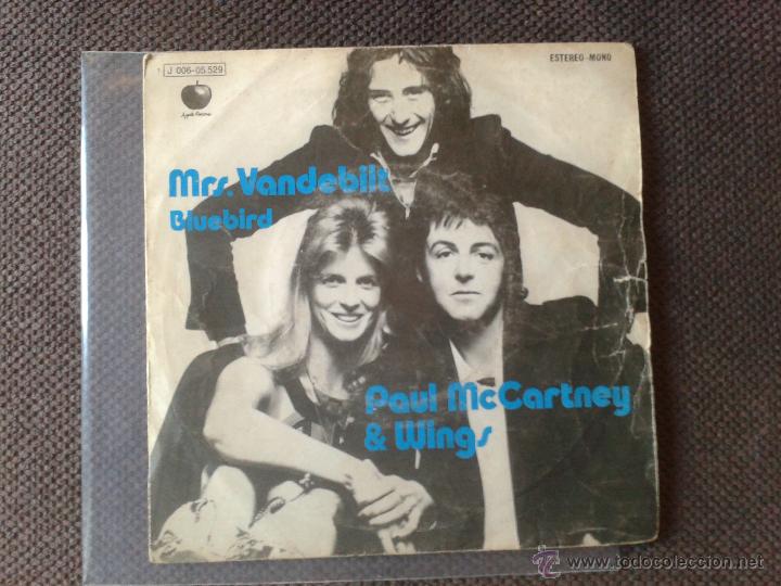 Discos de vinilo: PAUL MCCARTNEY SINGLE MR VANDEBILT - Foto 1