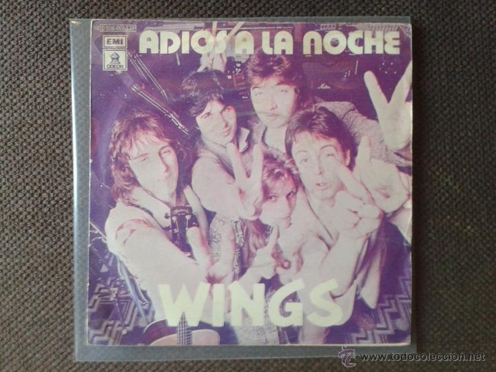 Discos de vinilo: PAUL MCCARTNEY SINGLE ADIOS A LA NOCHE - Foto 1