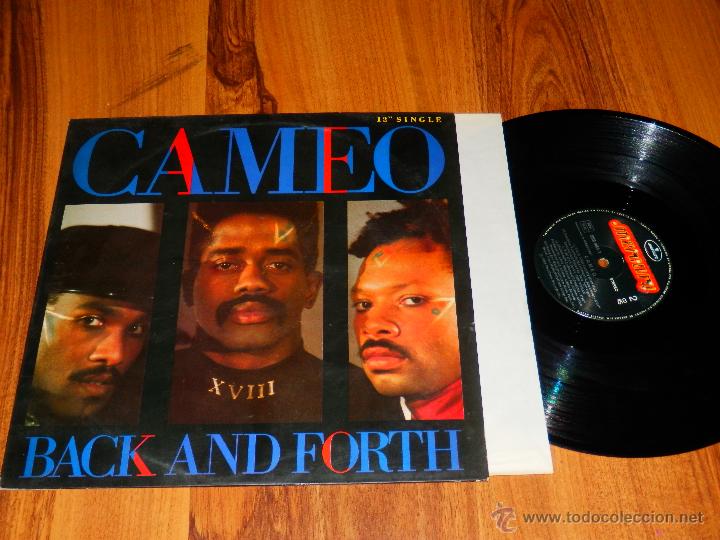 Discos de vinilo: CAMEO BACK AND FORTH MAXI SINGLE VINILO POLYGRAM 1986 COMPROBADO V4 - Foto 1