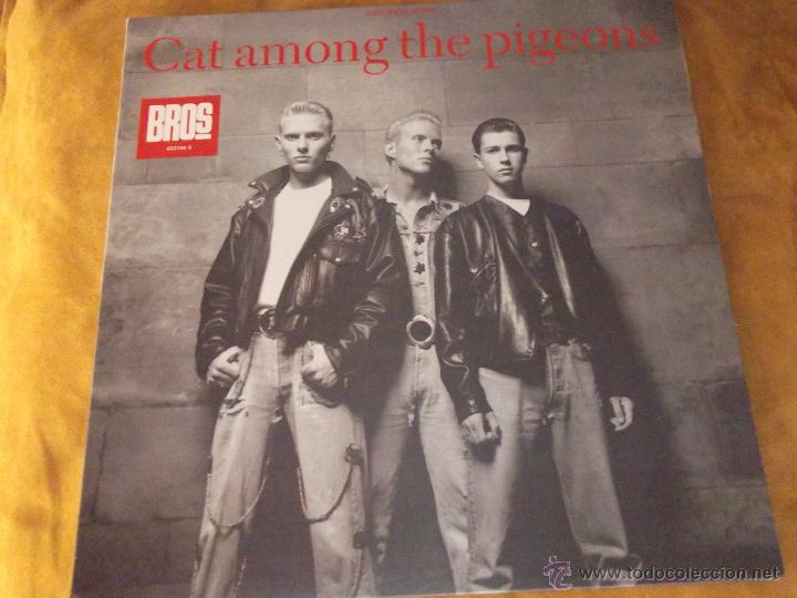 Discos de vinilo: BROS - CAT AMONG THE PIGEONS - MAXI - Foto 1