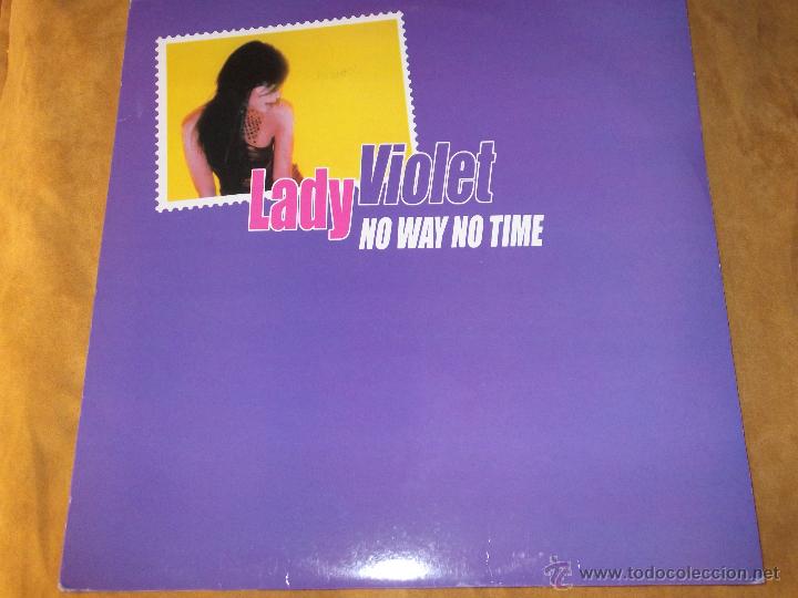 Discos de vinilo: VIOLET - NO WAY NO TIME - MAXI - Foto 1