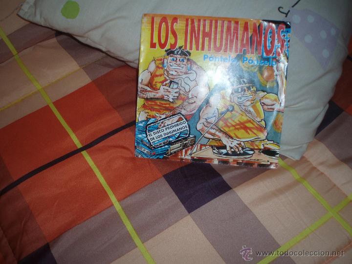 Discos de vinilo: los inhumanos-p&oacute;ntelo, p&oacute;nselo - Foto 1