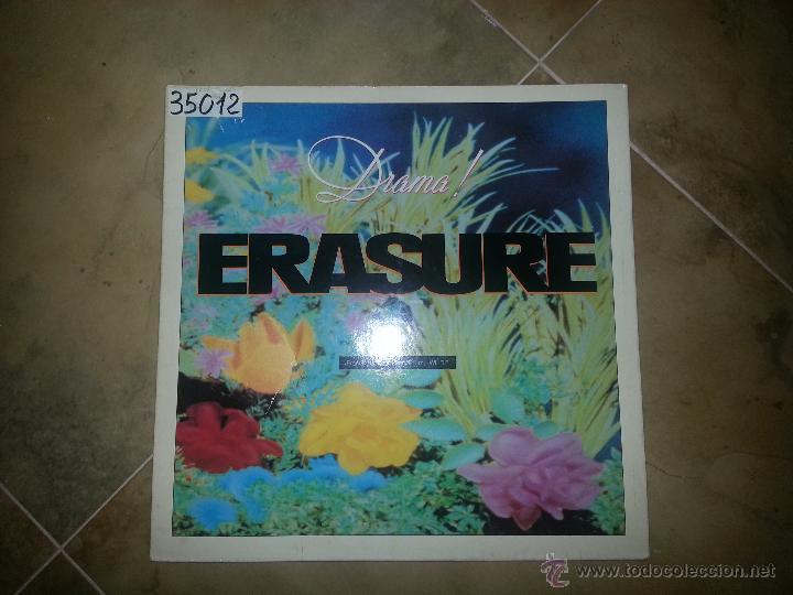 Discos de vinilo: erasure drama! maxi single - Foto 1
