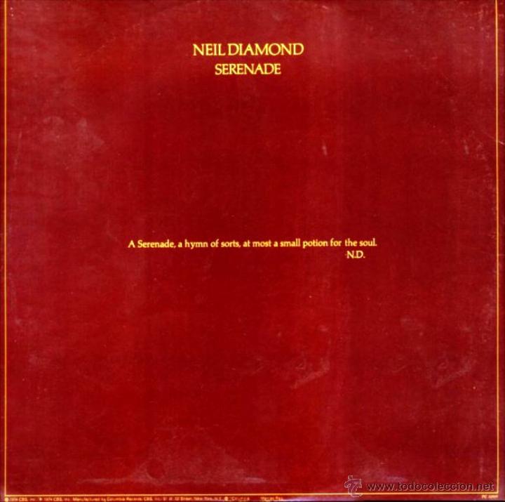 Discos de vinilo: LP de Neil Diamond año 1974 edición estadounidense - Foto 3 - 26459563