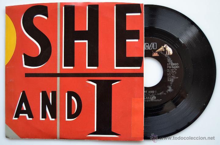 Discos de vinilo: ALABAMA-SHE AND I -SINGLE-1986-RCA-USA
