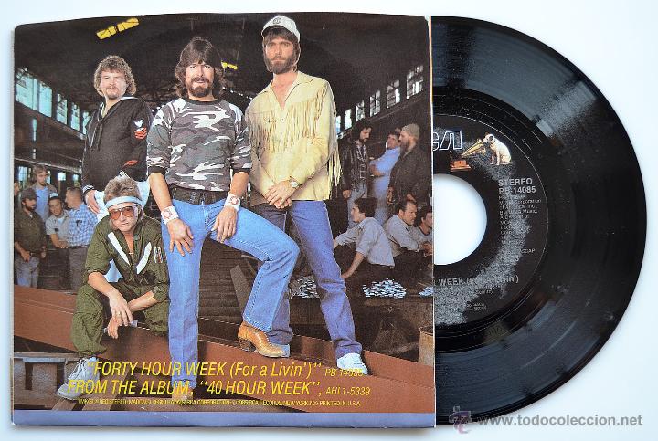Vinyl records: ALABAMA-FORTY HOUR WEEK -SINGLE-1985-RCA- USA