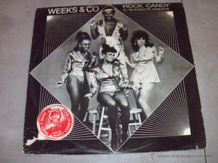 Discos de vinilo: WEEKS & CO. - ROCK CANDY - MAXI - LV - - Foto 1
