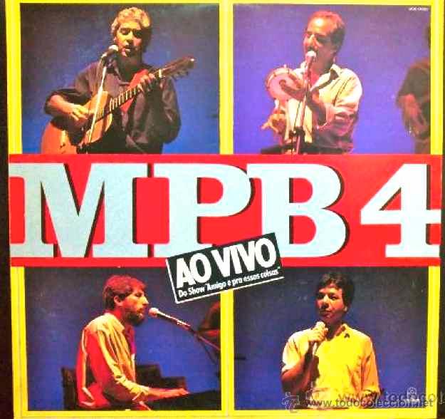 Vinyl records: MPB4 - AO VIVO - LP DE VINILO