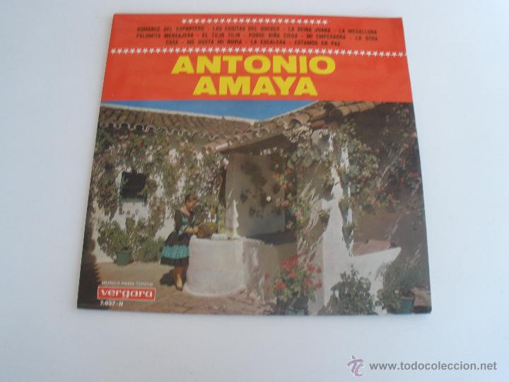 Discos de vinilo: ANTONIO AMAYA - Foto 1