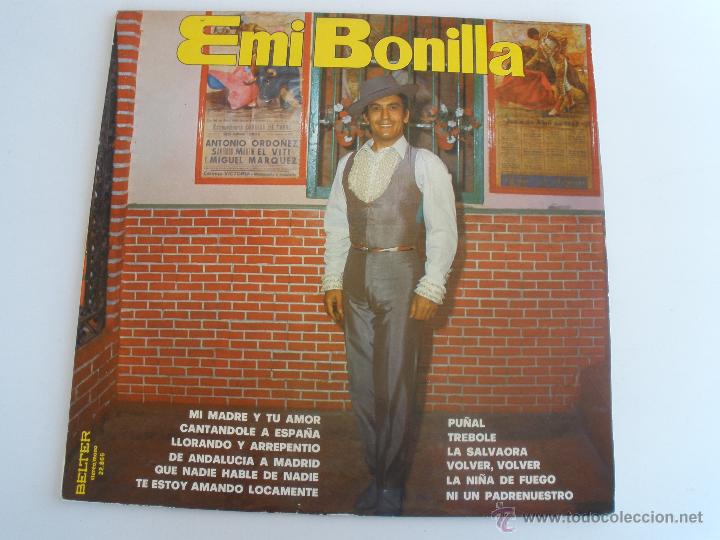 Discos de vinilo: EMI BONILLA - Foto 1