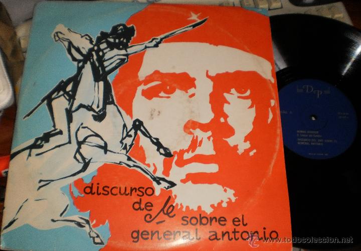 Dischi in vinile: discurso del che sobre el general antonio lp.ver foto contraportada