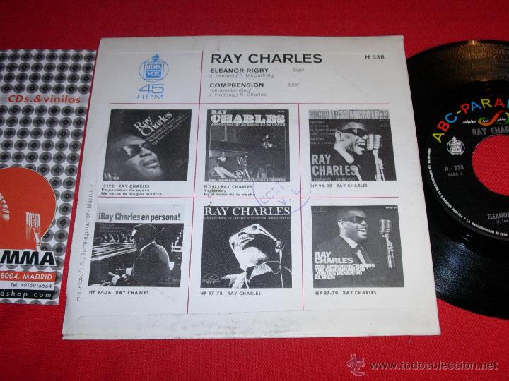 Discos de vinilo: ray charles eleanor  rigby    spain 1968   single - Foto 2