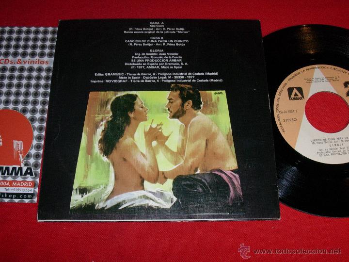 Discos de vinilo: gloria marian  1977   single - Foto 2
