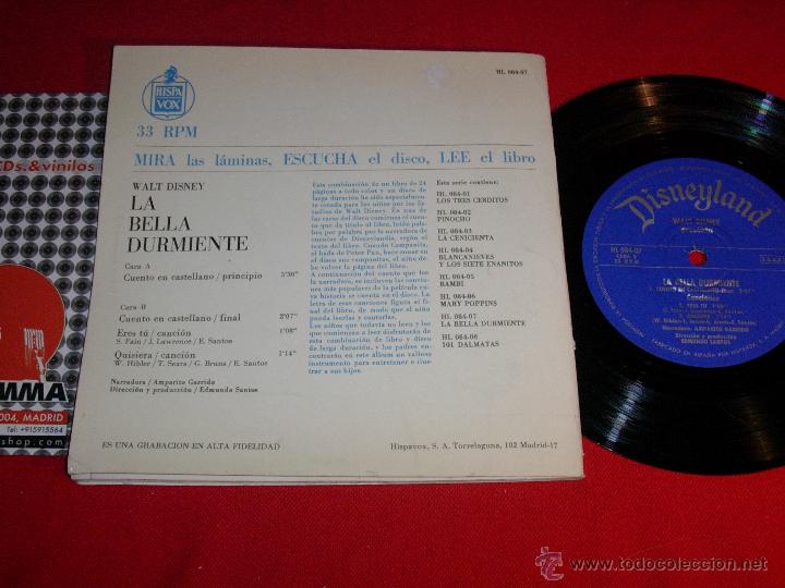 Discos de vinilo: LA BELLA DURMIENTE   1968    EP - Foto 3