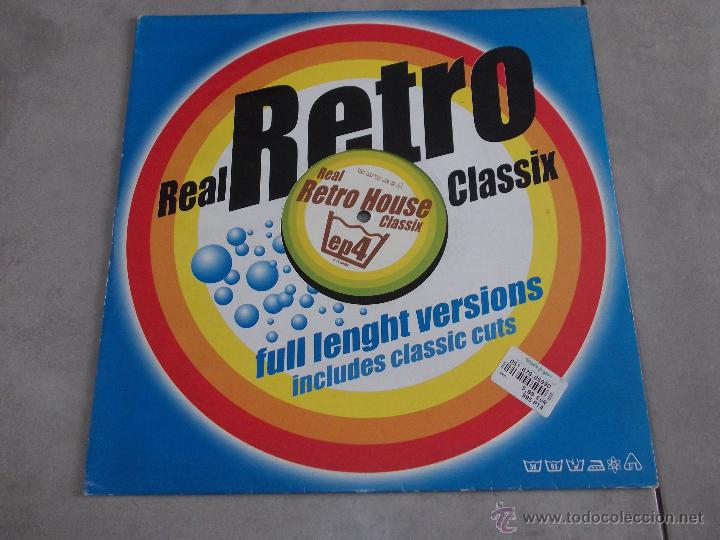 Discos de vinilo: REAL RETRO HOUSE CLASSIX - MOSTIKO - EP - Foto 1