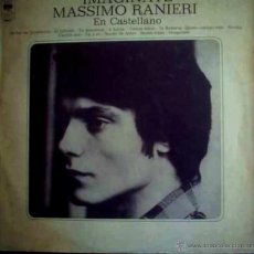 Discos de vinilo: LP ARGENTINO MASSIMO RANIERI AÑO 1974 CANTADO EN ESPAÑOL COPIA PROMOCIONAL. Lote 154012204