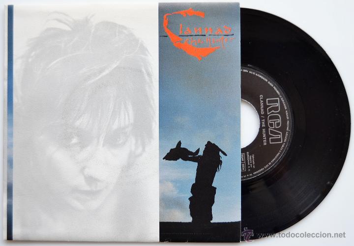 Vinyl records: CLANNAD-THE HUNTER/ATLANTIC REALM &iexcl;&iexcl;NUEVO!! -SINGLE-1989-RCA- SP&Ntilde;