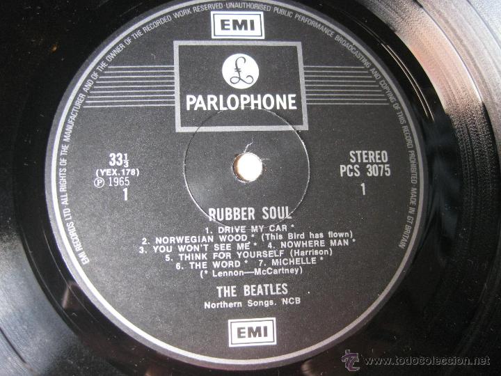 Discos de vinilo: BEATLES - RUBBER SOUL 1965 - Foto 4