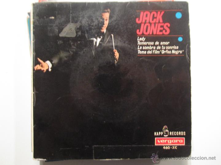 Discos de vinilo: JACK JONES - LADY EP ESPA&Ntilde;OL - Foto 1