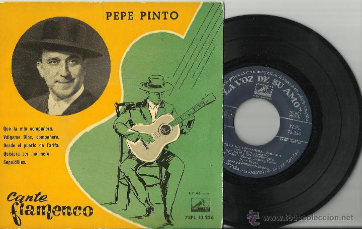Disques de vinyle: pepe pinto ep que la mia compa&ntilde;era espa&ntilde;a 1958