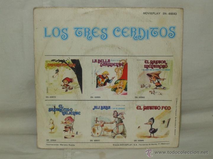 Discos de vinilo: Los tres cerditos - Foto 2