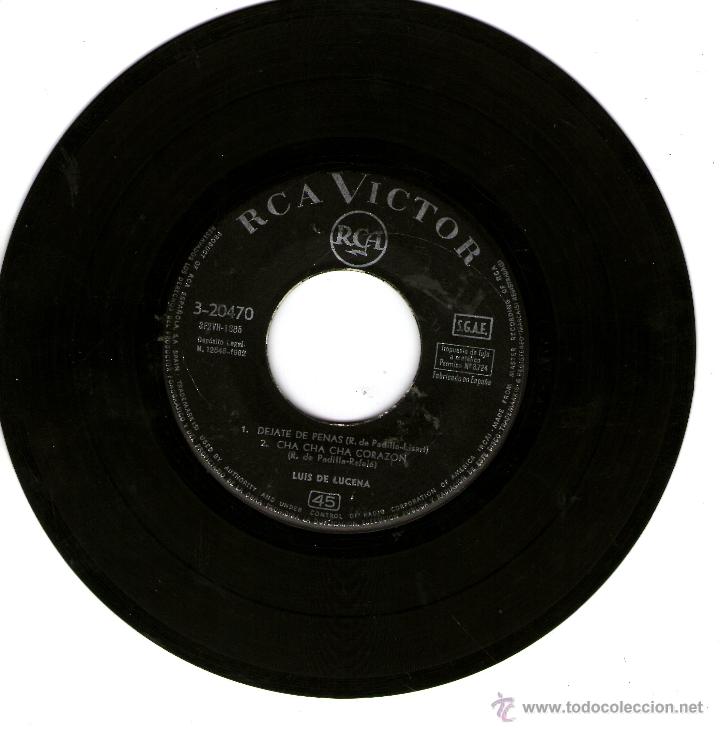 Discos de vinilo: LUIS LUCENA RARO EP 1962 - Foto 2