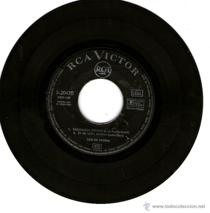 Discos de vinilo: LUIS LUCENA RARO EP 1962 - Foto 3
