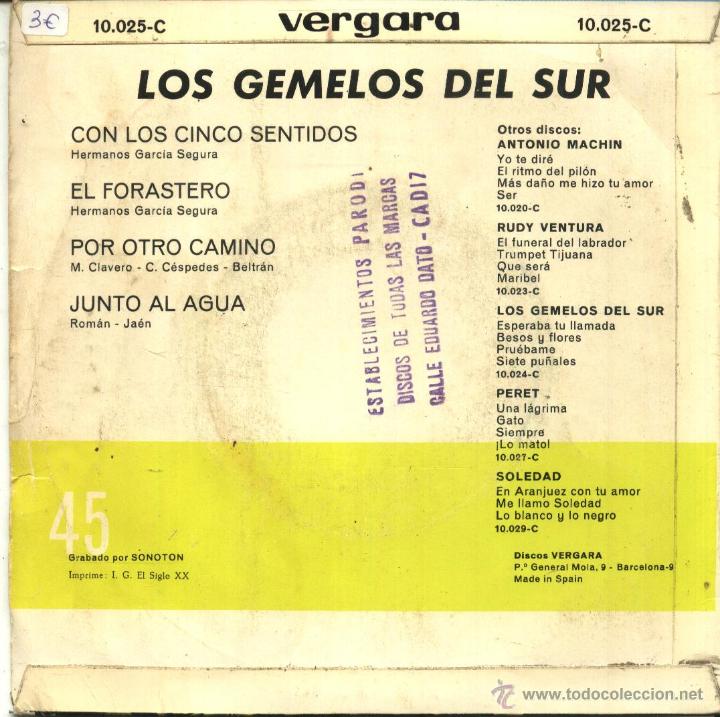 Discos de vinilo: Los Gemelos del Sur - Foto 2