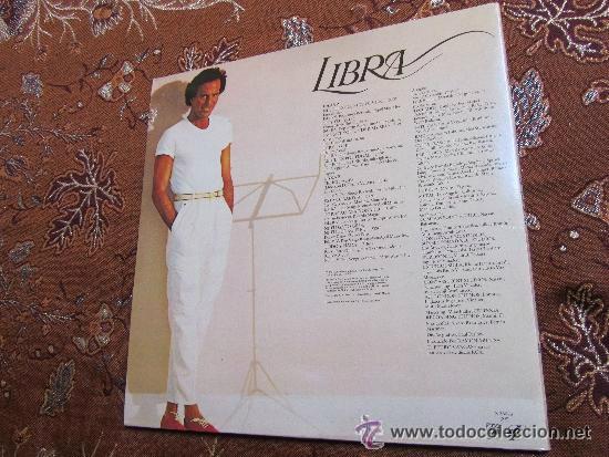 Discos de vinilo: JULIO IGLESIAS- LIBRA - Foto 2