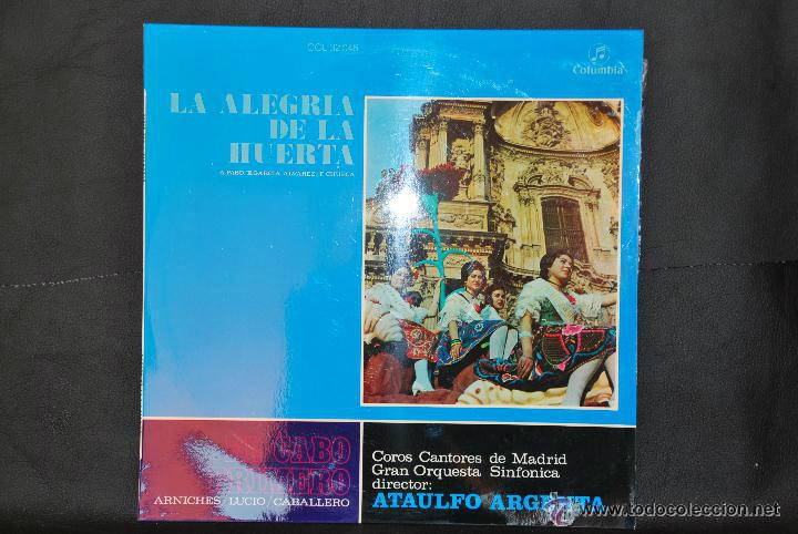Discos de vinilo: LA ALEGRIA DE LA HUERTA- EL CABO PRIMERO - Foto 1