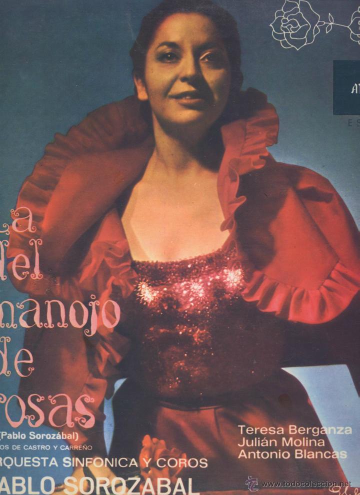 Discos de vinilo: LA DEL MANOJO DE ROSAS- PABLO SOROZABAL - Foto 1