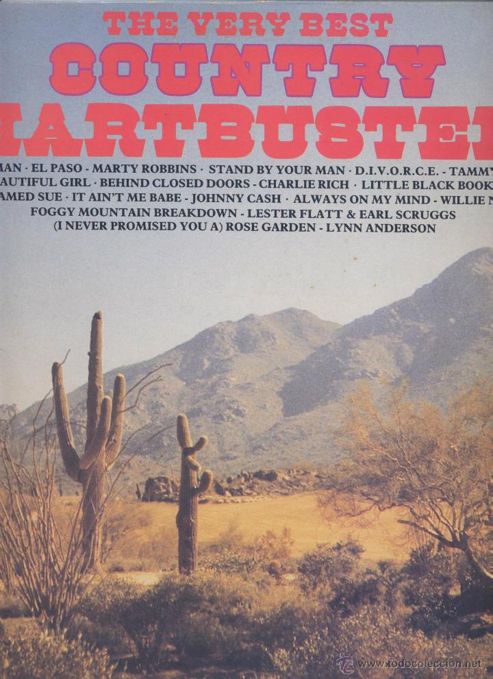 Discos de vinilo: THE VERY BEST- COUNTRY CHARTBUSTERS - Foto 1