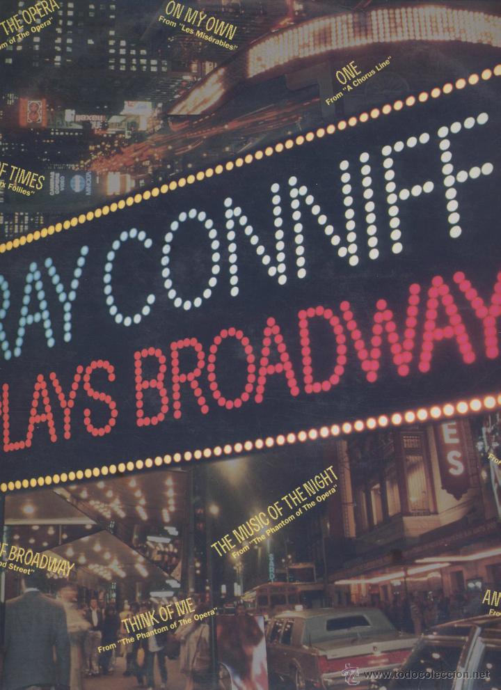 Discos de vinilo: RAY CONNIFF- PLAYS BROADWAY - Foto 1