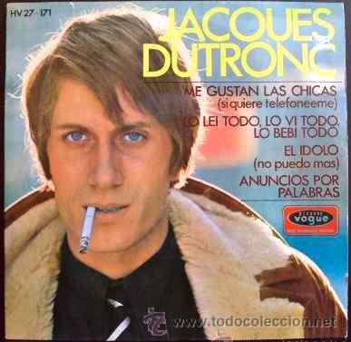 Discos de vinilo: JACQUES DUTRONC - EP ORIGINAL ESPA&Ntilde;A, A&Ntilde;O 1967 - Foto 1