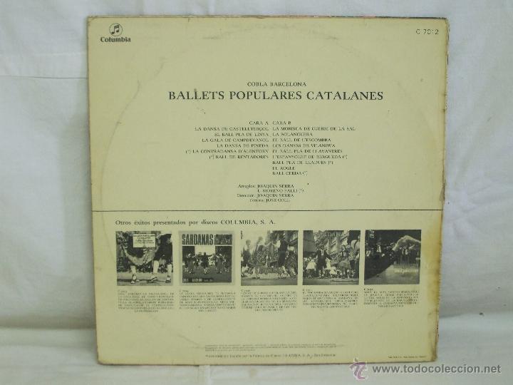 Discos de vinilo: Ballets populares catalanes. - Foto 2