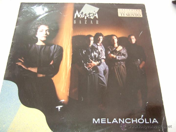 Discos de vinilo: MATIA BAZAR  MELANCH&Ograve;LIA - Foto 1