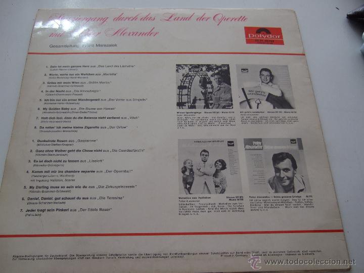 Discos de vinilo: PETER ALEXANDER - Foto 2
