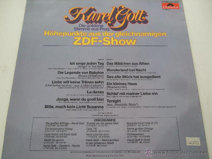 Discos de vinilo: KAREL GOTT - Foto 2