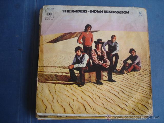 Discos de vinilo: THE RAIDERS  INDIAN RESERVATION - Foto 1