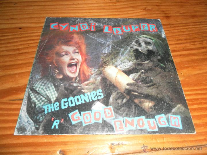 Single Vinilo Cyndi Lauper The Goonies R Good E Sold Through Direct Sale